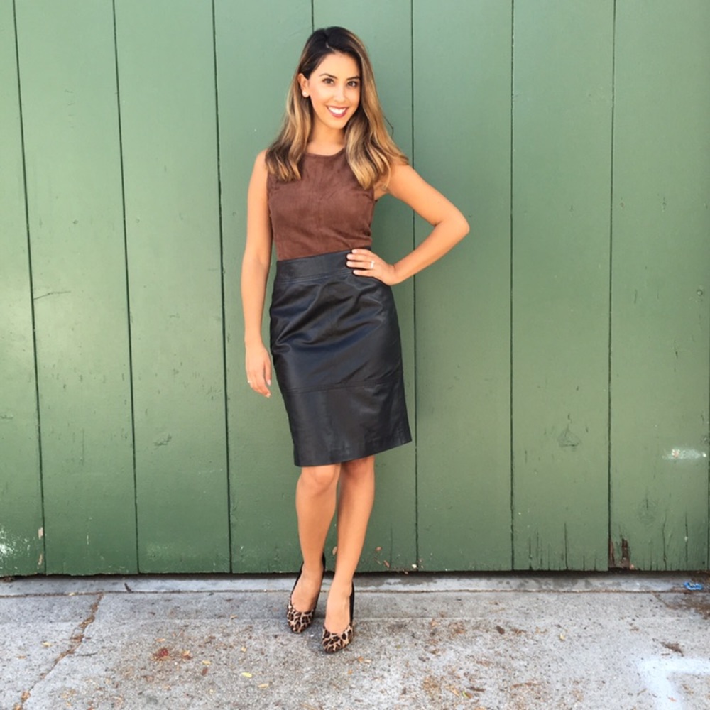 Brown Crop Top